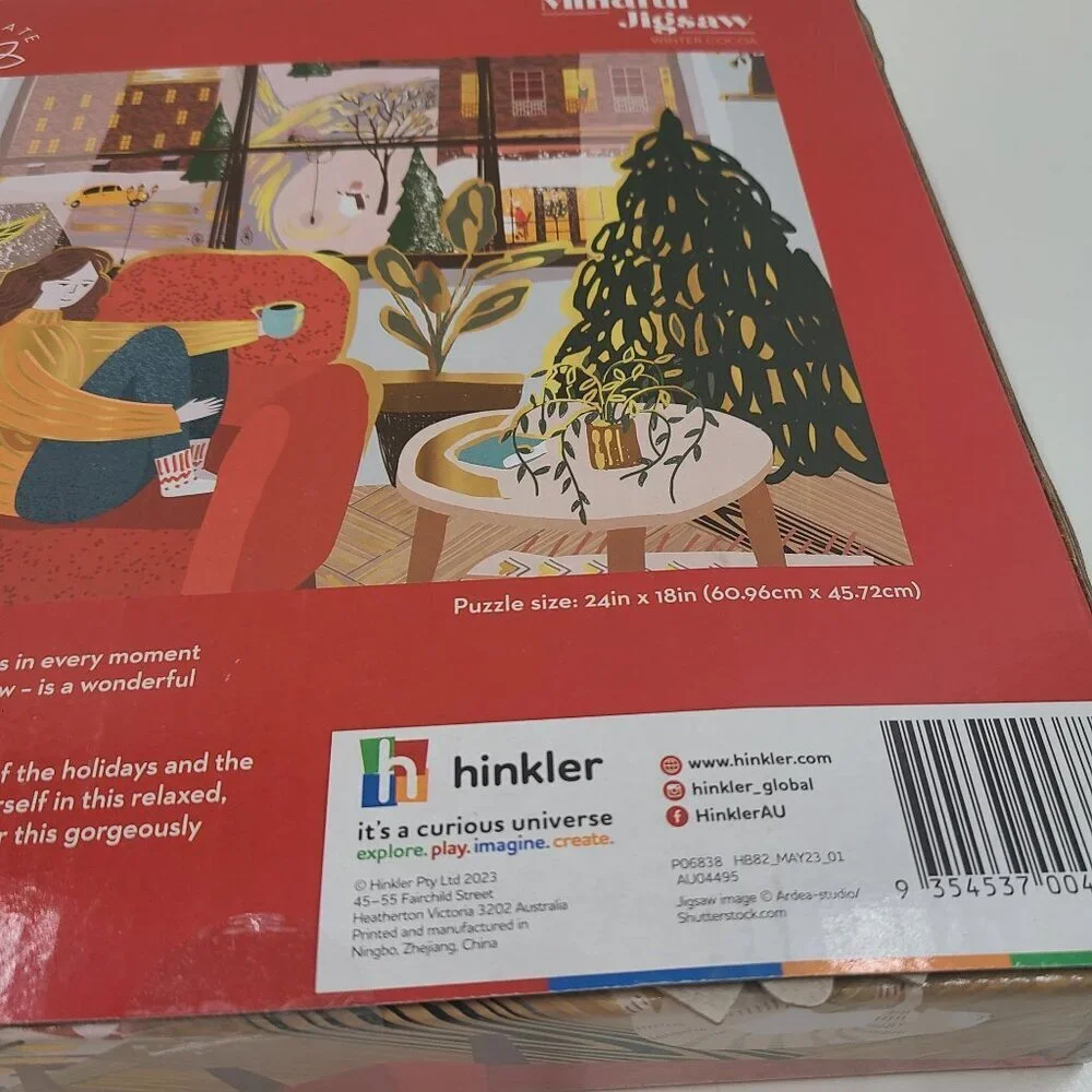 Mindful Jigsaw Winter Cocoa 300 Piece Puzzle